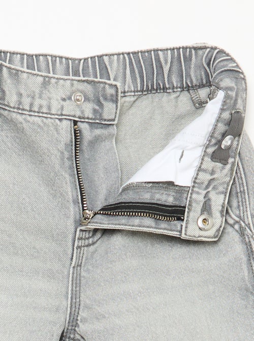 Jeans folgados com bolsos grandes - Kiabi