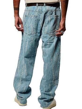 Jeans Kaporal Arty Azul Claro Folgado para Homem