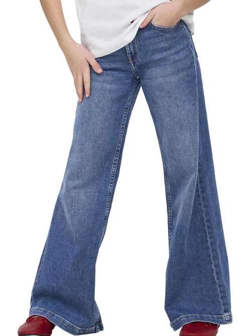 Jeans Largos Azuis para Menina Kids ONLY California - Kiabi Jeans Largos Azuis para Menina Kids ONLY California - Kiabi