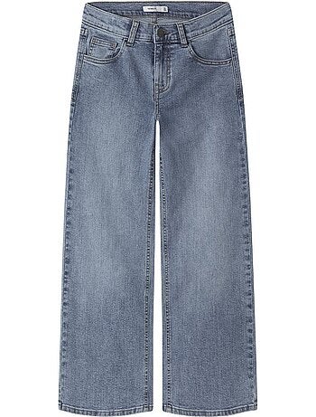 Jeans largos azuis para menina name it frose wide