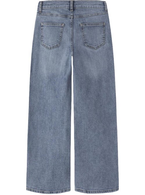Jeans largos azuis para menina name it frose wide - Kiabi Jeans largos azuis para menina name it frose wide - Kiabi