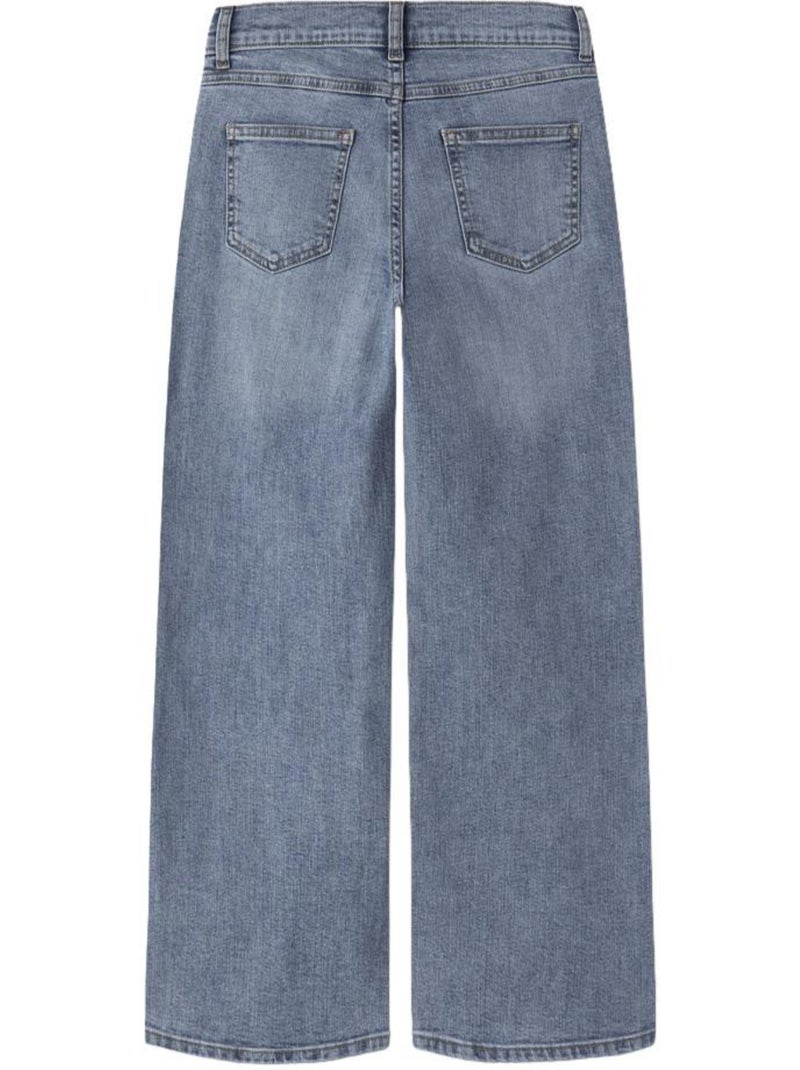Jeans largos azuis para menina name it frose wide Azul - Kiabi