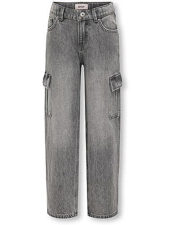 Jeans Largos Cinzentos Harmony para Criança ONLY
