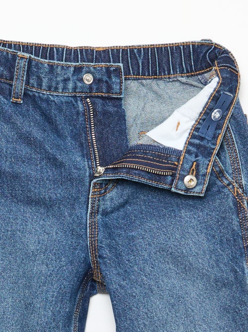 Jeans largos com bolsos grandes - Kiabi