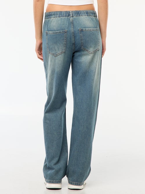 Jeans largos corte baggy - Kiabi