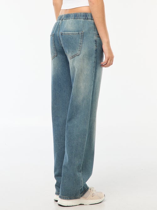Jeans largos corte baggy - Kiabi