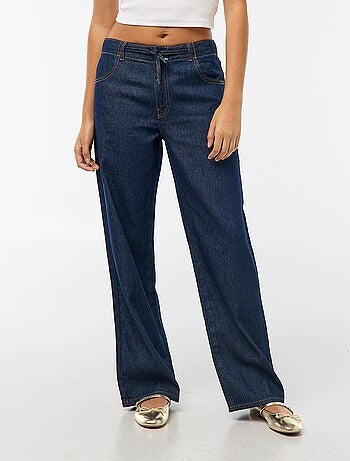 Jeans largos corte baggy