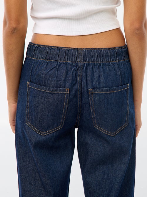Jeans largos corte baggy - Kiabi