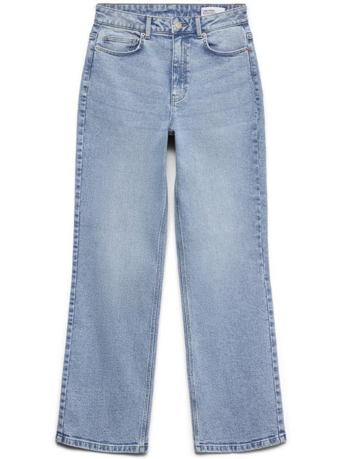 Jeans loose azuis cassie para mulher vero moda - Kiabi Jeans loose azuis cassie para mulher vero moda - Kiabi