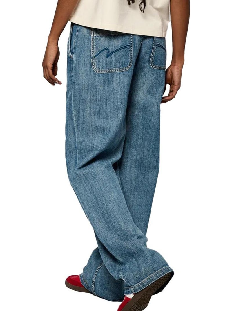 Jeans Loose Azuis para Mulher Kaporal Brina Azul - Kiabi