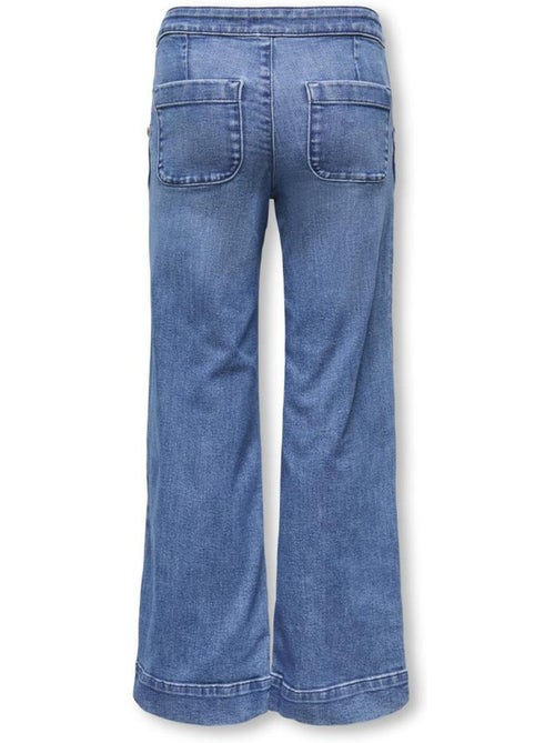 Jeans Loose Azul para Menina Kids ONLY Gmadison - Kiabi Jeans Loose Azul para Menina Kids ONLY Gmadison - Kiabi