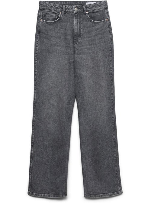 Jeans Loose Cassie Cinzento para Mulher Vero Moda - Kiabi Jeans Loose Cassie Cinzento para Mulher Vero Moda - Kiabi