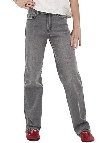 Jeans Loose Cinzentos para Menina Kids ONLY Kogblairs