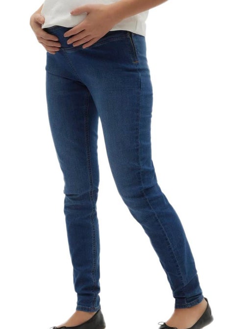 Jeans Mamalicious Houston Azuis para Mulher - Kiabi Jeans Mamalicious Houston Azuis para Mulher - Kiabi
