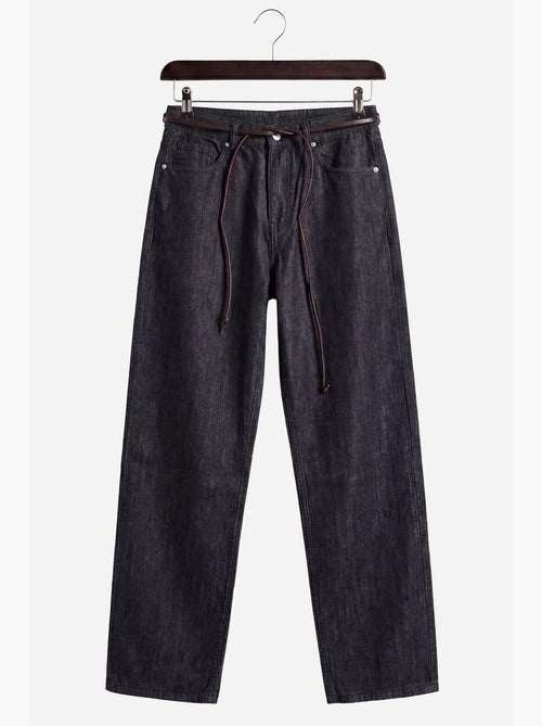 Jeans masculinos de cintura média e perna reta giesto - Kiabi Jeans masculinos de cintura média e perna reta giesto - Kiabi