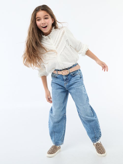 Jeans modelo balão - Kiabi