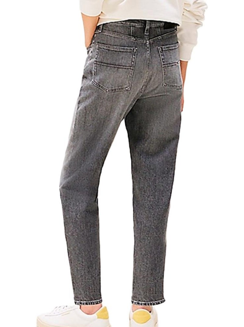 Jeans Mom Afunilados Cinzentos para Mulher Tommy Hilfiger DW0DW20648 Cinza-prateado - Kiabi