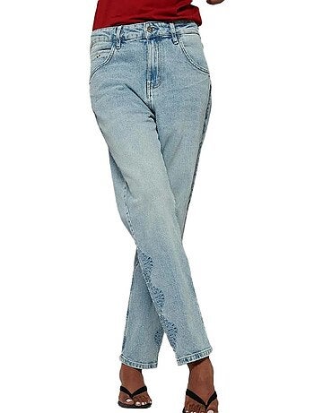 Jeans Mom Kaporal Brenah Azul Claro para Mulher