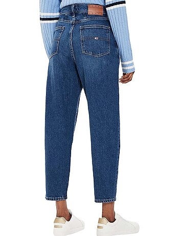 Jeans Mom Tommy Hilfiger Azuis para Mulher DW0DW19244