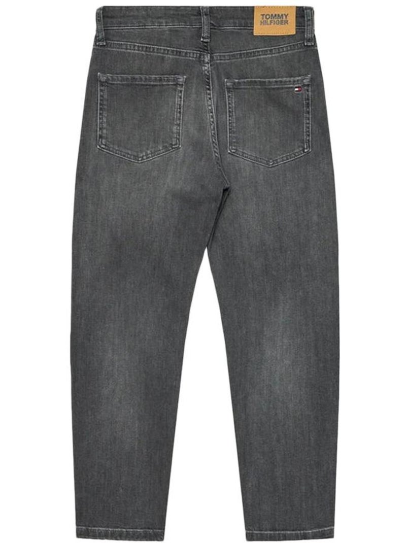 Jeans Mom Tommy Hilfiger Cinzento para Mulher Cinza-prateado - Kiabi