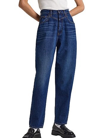 Jeans Paper Bag Azuis para Mulher Pepe Jeans Rachel