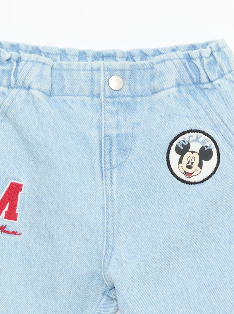 Jeans paperbag 'Disney' Azul - Kiabi