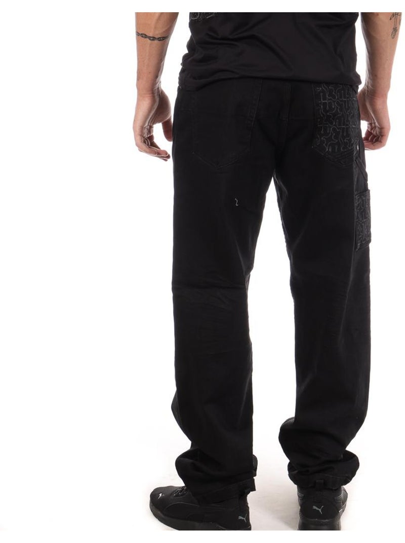 Jeans Pretos Masculinos Kaporal Roxe Preto - Kiabi