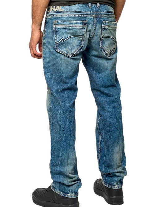 Jeans regular azul para homem kaporal toby - Kiabi Jeans regular azul para homem kaporal toby - Kiabi