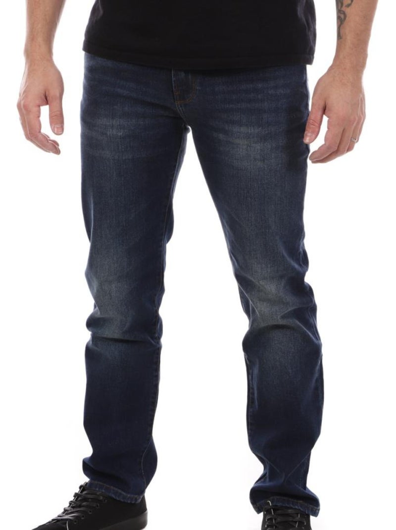 Jeans Regular Azul para Homem Schott TRD Azul - Kiabi