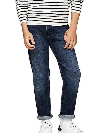 Jeans regular azul para rapaz tommy hilfiger skater