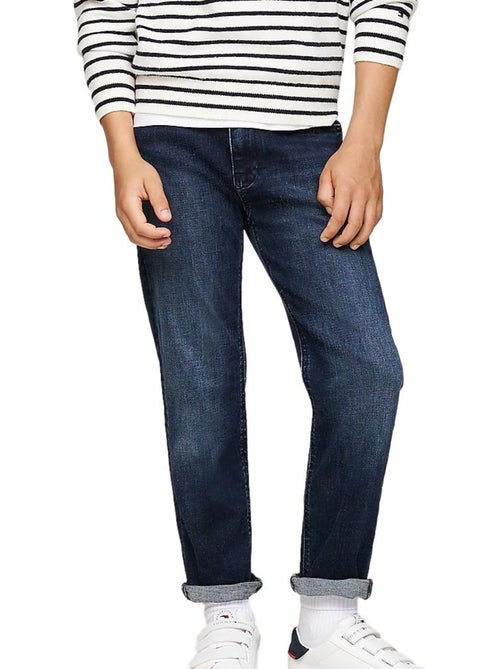 Jeans Regular Azul para Rapaz Tommy Hilfiger Skater - Kiabi Jeans Regular Azul para Rapaz Tommy Hilfiger Skater - Kiabi