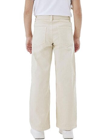 Jeans Regular Bege para Menina Name it Wide 1115