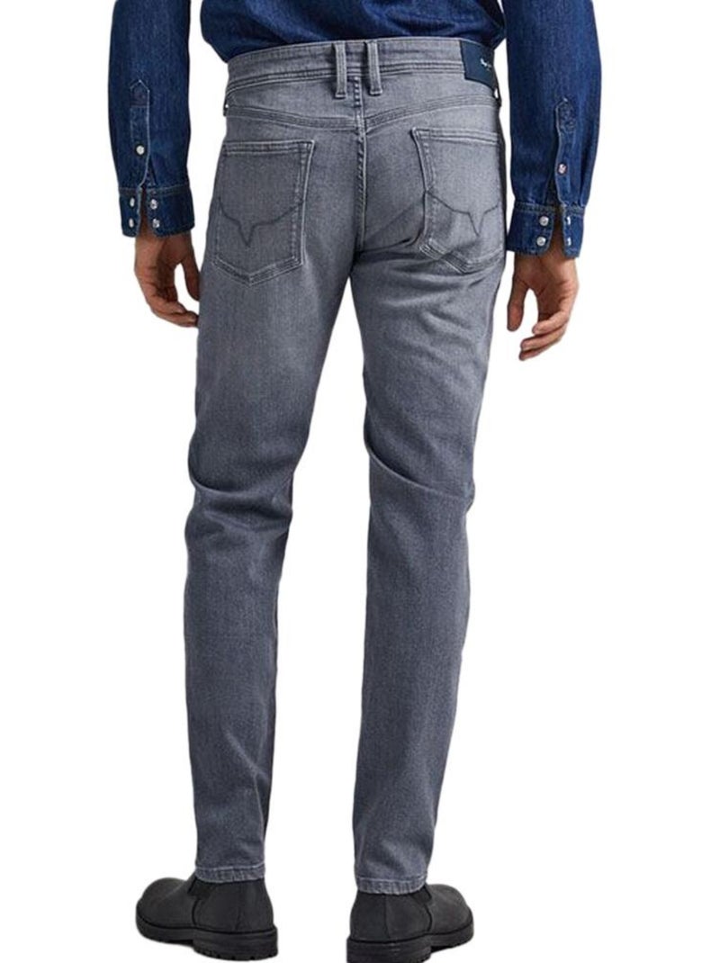 Jeans Regular Fit Cinzento para Homem Pepe Jeans PM206323UG44 Cinza-prateado - Kiabi