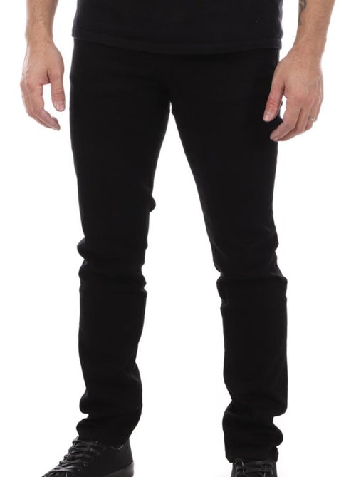 Jeans regular pretos para homem schott trd - Kiabi