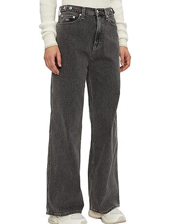Jeans Regular Tommy Hilfiger Claire Cinzento para Mulher