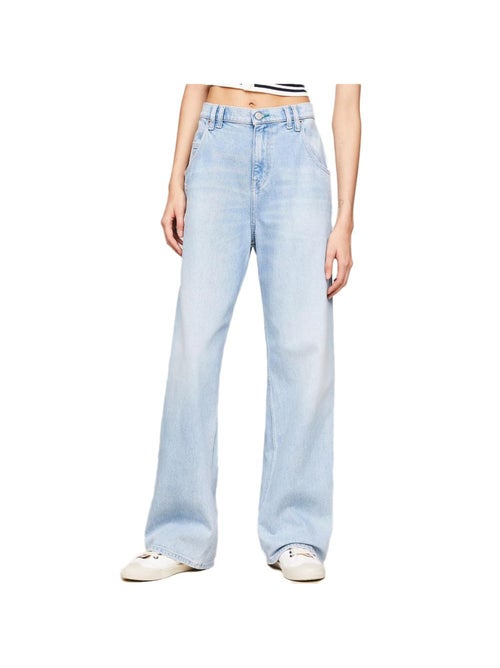 Jeans regular tommy hilfiger daisy azul para mulher - Kiabi Jeans regular tommy hilfiger daisy azul para mulher - Kiabi