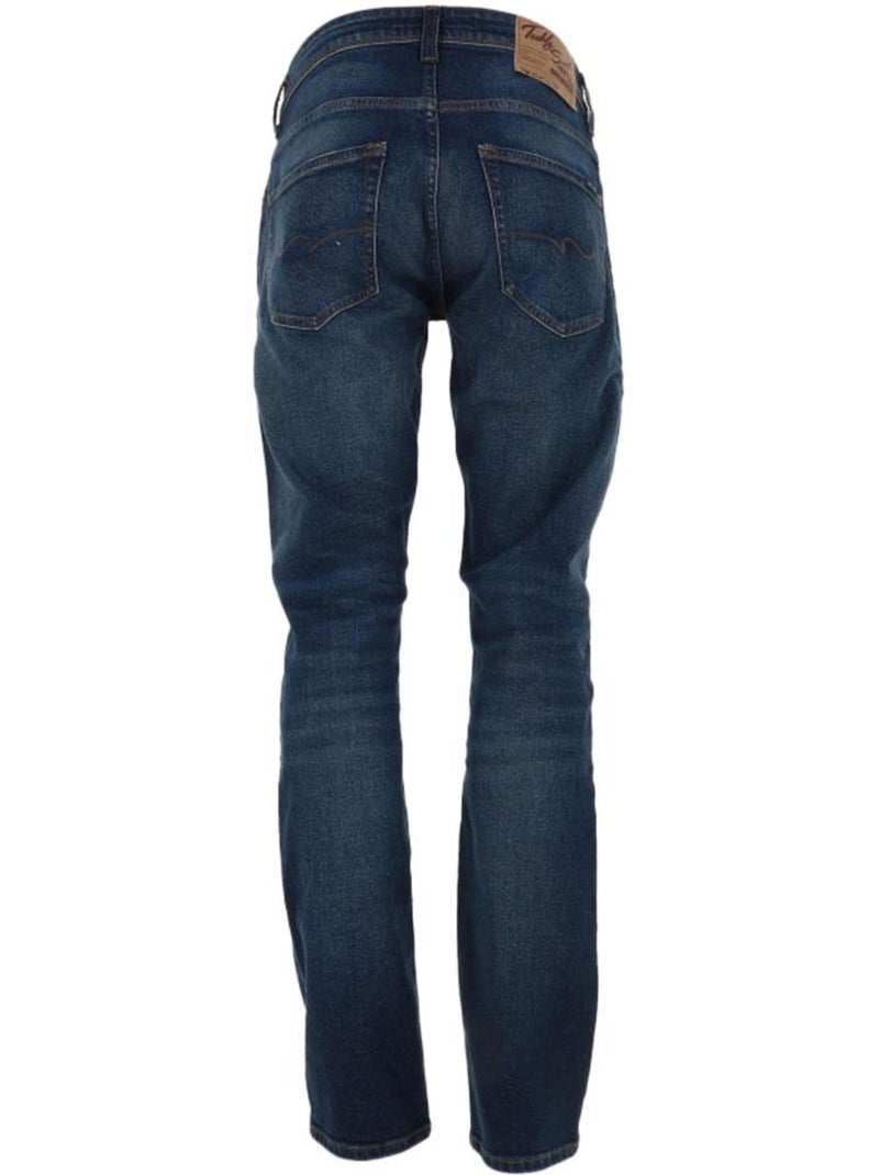 Jeans reto azul escuro masculino teddy smith 10117266dl34 Azul - Kiabi