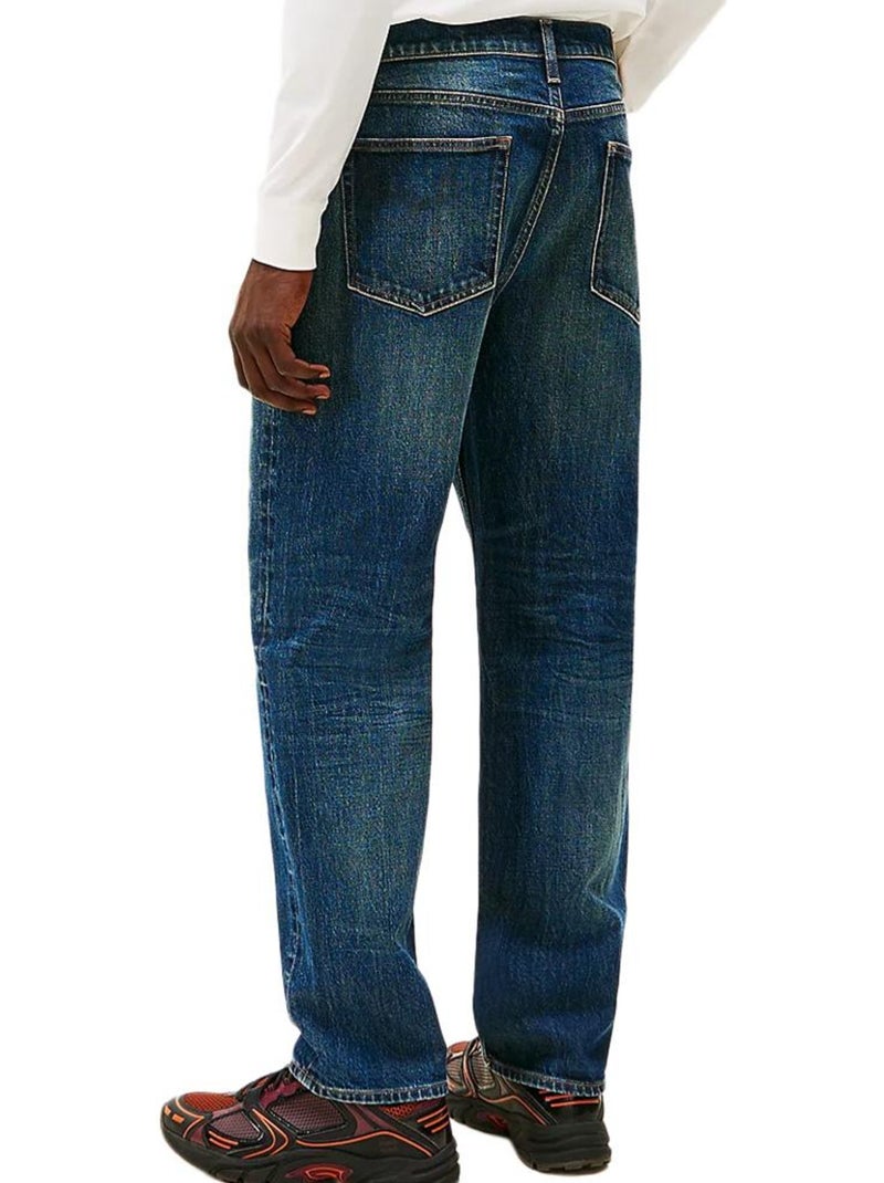 Jeans Reto Azul Masculino Tommy Hilfiger Sonny Regular Azul - Kiabi