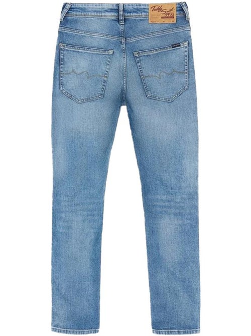 Jeans reto azul para homem teddy smith 10117266dl34 - Kiabi Jeans reto azul para homem teddy smith 10117266dl34 - Kiabi