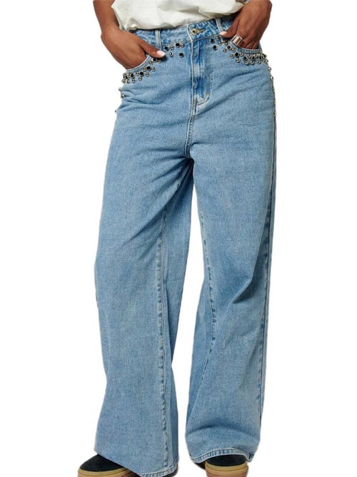 Jeans Reto Azul para Mulher Kaporal SONG - Kiabi Jeans Reto Azul para Mulher Kaporal SONG - Kiabi