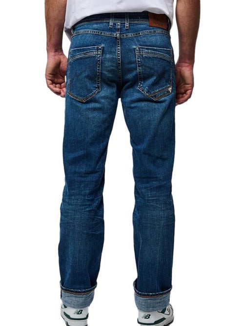 Jeans retos azuis escuros para homem kaporal datm7j - Kiabi