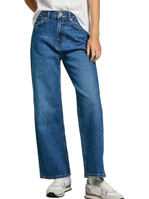 Jeans Retos Azuis Pepe Jeans para Mulher - Kiabi Jeans Retos Azuis Pepe Jeans para Mulher - Kiabi