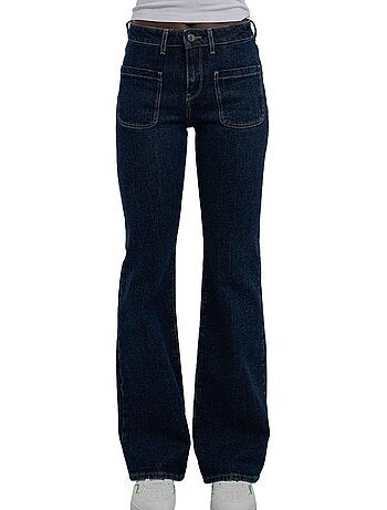 Jeans retos azuis teddy smith diams para mulher