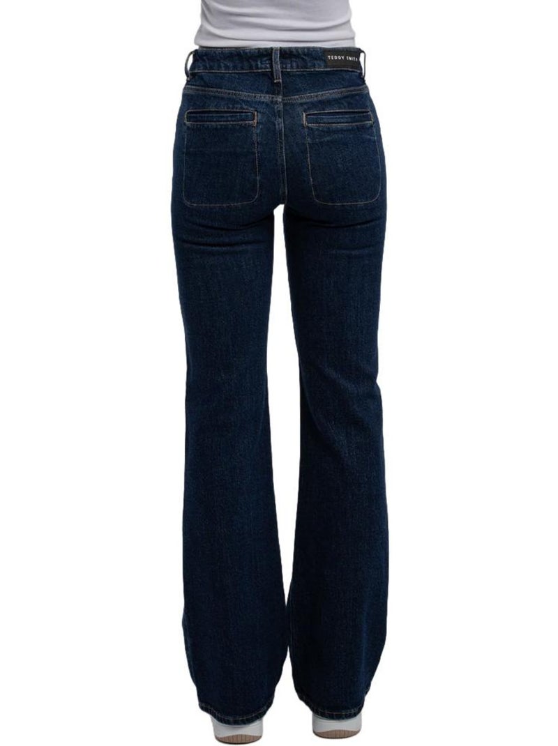 Jeans retos azuis teddy smith diams para mulher Azul - Kiabi