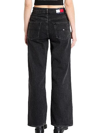 Jeans retos femininos tommy hilfiger ryan pretos