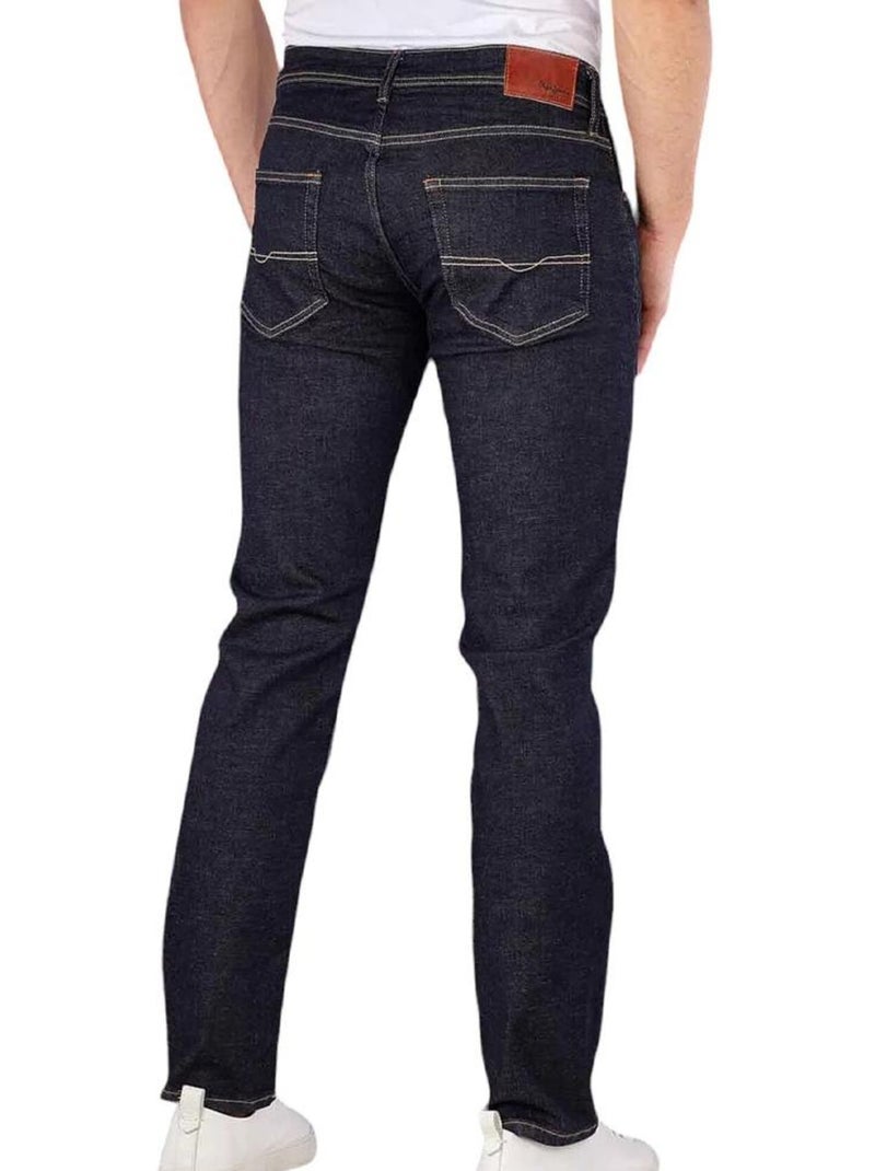 Jeans Retos Masculinos Pepe Jeans Cash Azul Escuro Azul - Kiabi