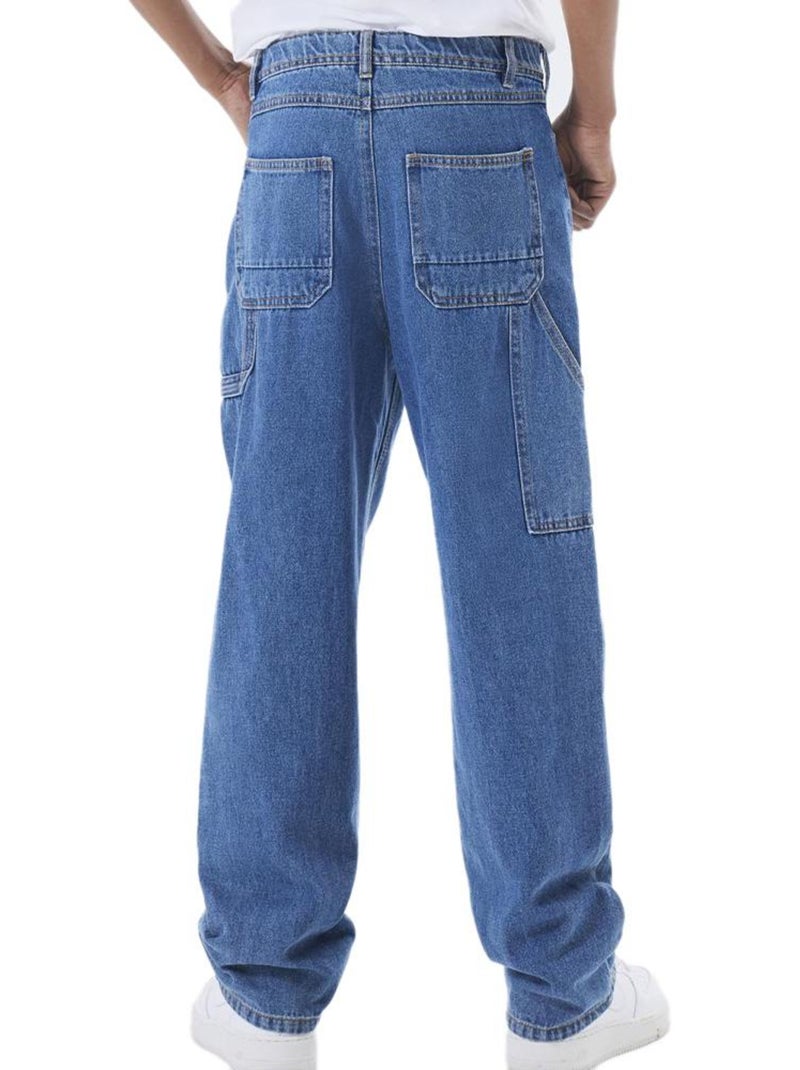 Jeans Retos para Menina Name It Ryan Azul - Kiabi