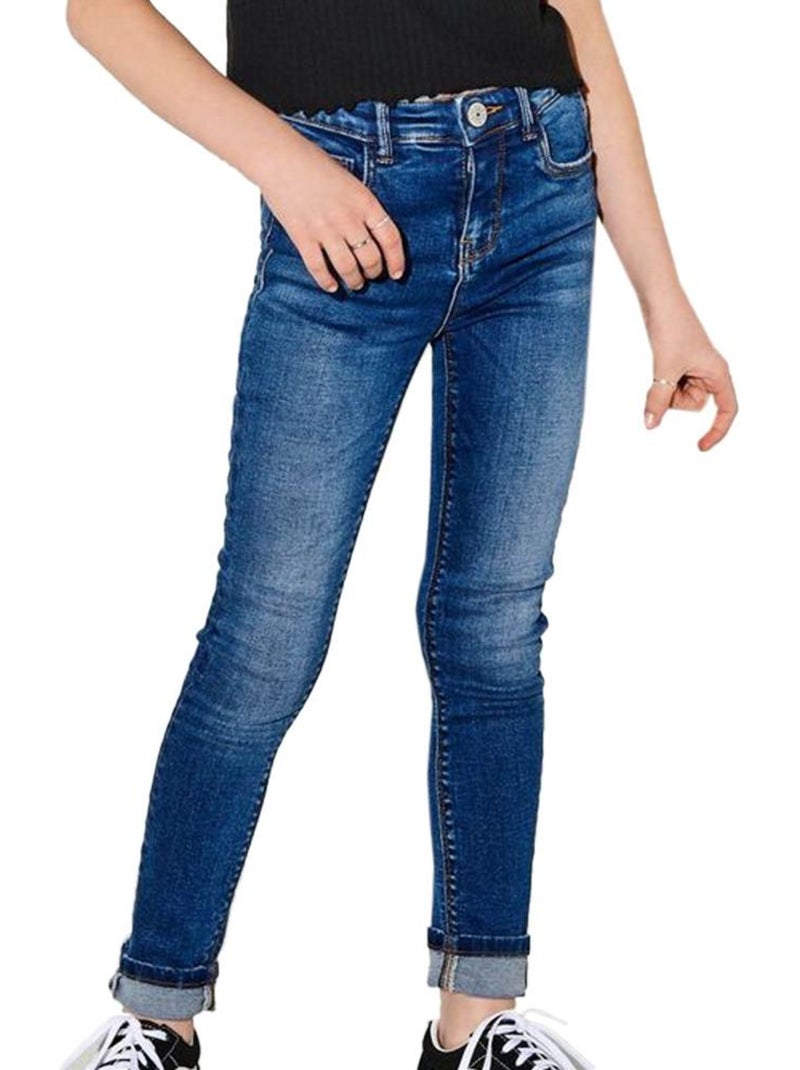 Jeans Skinny Azuis para Menina Kids Only Paola Azul - Kiabi