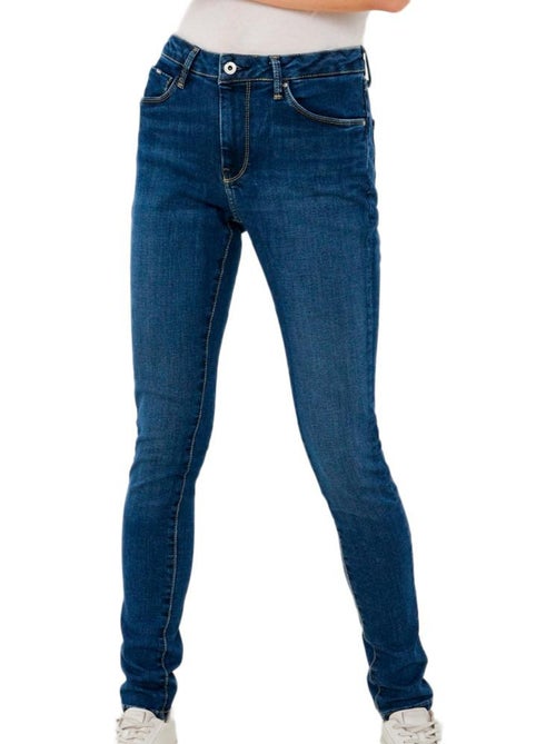 Jeans Skinny Azuis Pepe Jeans Regent para Mulher - Kiabi Jeans Skinny Azuis Pepe Jeans Regent para Mulher - Kiabi