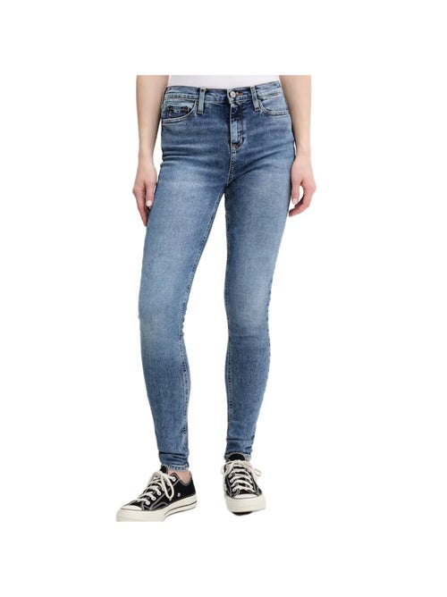 Jeans Skinny Azuis Tommy Hilfiger Nora para Mulher - Kiabi Jeans Skinny Azuis Tommy Hilfiger Nora para Mulher - Kiabi
